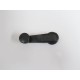 MITSUBISHI CANTER- FE444- 90/97; CAM AÇMA KOLU SİYAH YUVARLAK TİP (FREZESİ PLASTİK) (HUSHAN) - Yedek Parça | Parça Dükkanda