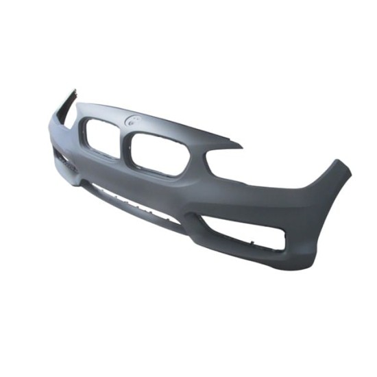 BMW 1 SERI- F20- 15/19; ÖN TAMPON ASTARLI GRİ/FAR YIKAMA DELİKSİZ (TYG)