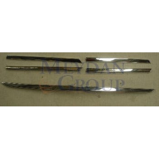 MERCEDES ML CLASS- W163- 98/05; ÖN PANJUR ÇITASI NİKELAJLI SET (5 PARÇA)