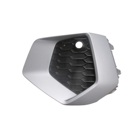 AUDI A3- SD/SB- 21/25; SİS LAMBA KAPAĞI SOL SİYAH/GÜMÜŞ GRİ/SENSÖR DELİKLİ (TW) - Yedek Parça | Parça Dükkanda