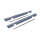 BMW 3 SERI- E90- 05/11; MARŞPİYEL PLASTİĞİ ASTARLI DIŞ SAĞ/SOL SET (2 PARÇA) (M3/M-TECH/LCI) - Yedek Parça | Parça Dükkanda