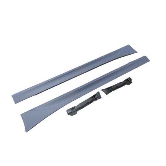 BMW 1 SERI- F20- 12/15; MARŞPİYEL PLASTİĞİ ASTARLI SAĞ/SOL SET (2 PARÇA/BRAKETLİ) (M-TECH/LCI)