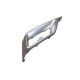 CHERY OMODA 5- 23/24; ARKA TAMPON NİKELAJI SOL EKSOZ UCU GÜMÜŞ GRİ (TW)