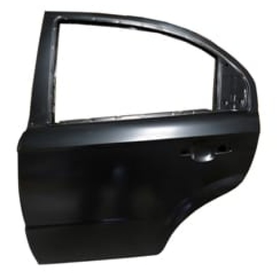 CHEVROLET AVEO- SD- 07/12; ARKA KAPI KOMPLE SOL (ÇELİK BARLI) SİYAH (TW) - Yedek Parça | Parça Dükkanda