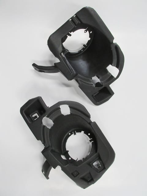 PEUGEOT PARTNER- VAN- 10/18; SİS LAMBA İÇ BAĞLANTI BRAKETİ SAĞ/SOL SET (2 PARÇA) PLASTİK