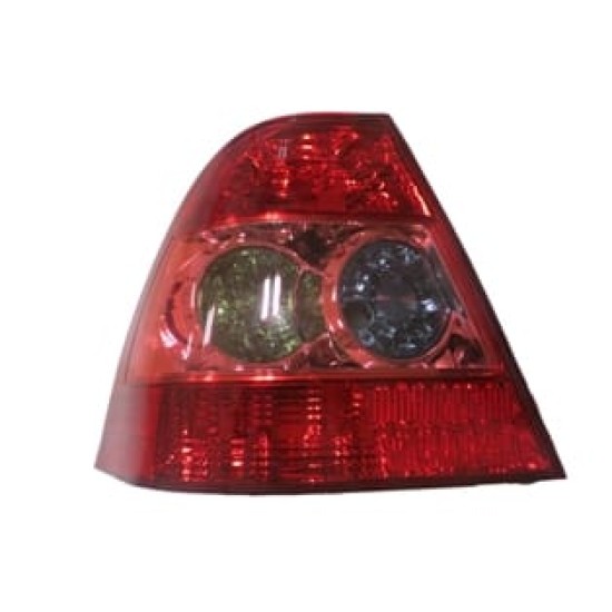 TOYOTA COROLLA- ZZE121- 04/06; STOP LAMBASI SOL KIRMIZI (SİSLİ TİP) 4 DUYULU (CASP) (E MARKLI) - Yedek Parça | Parça Dükkanda
