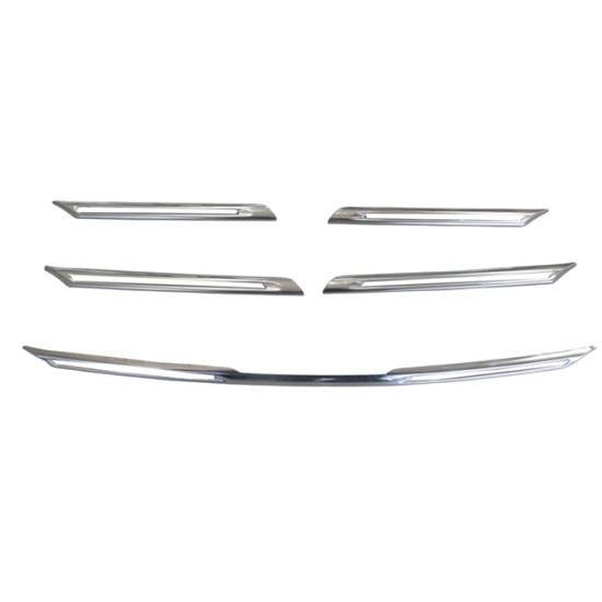 RENAULT MEGANE- 4- SD/HB- 16/20; ÖN PANJUR ÜST ÇITASI NİKELAJI SET (5 PARÇA) (YAPIŞKANLI) - Yedek Parça | Parça Dükkanda