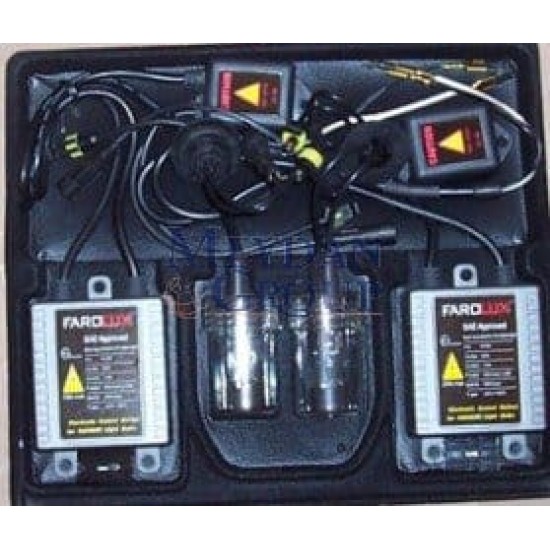 UNIVERSAL UNIVERSAL-; HID-H4 XENON AMPUL SETİ 12V 6000KW (ZENON SET) (FAROLUX) - Yedek Parça | Parça Dükkanda
