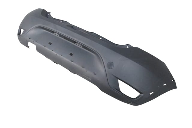 DACIA SANDERO- 17/20; ARKA TAMPON SİYAH (DODİK DELİKLİ/ÇEKİ DEMİRİ KAPAKLI) (STEPWAY)