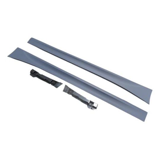 BMW 1 SERI- F20- 12/15; MARŞPİYEL PLASTİĞİ ASTARLI SAĞ/SOL SET (2 PARÇA/BRAKETLİ) (M-TECH/LCI)