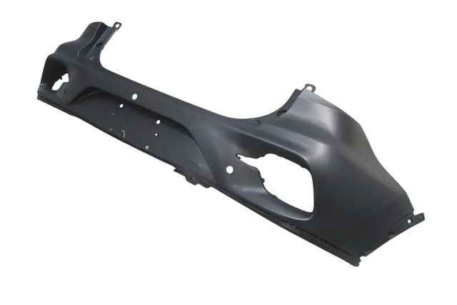 MG ZS EV- 22/23; ARKA TAMPON SİYAH SİS DELİKLİ (TW)