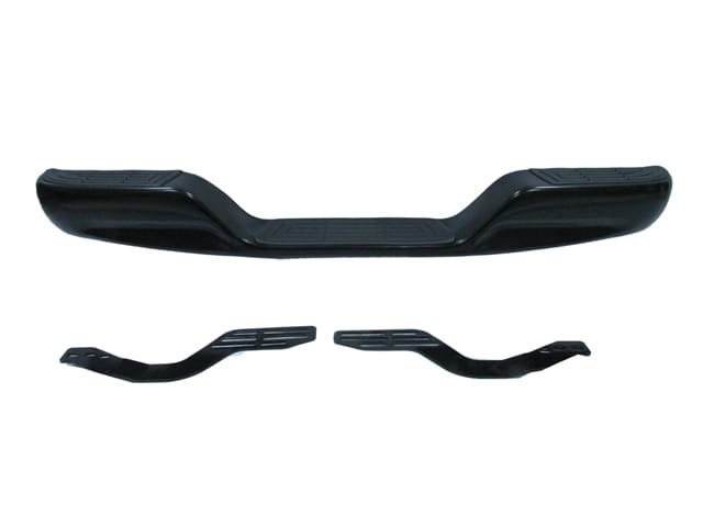 TOYOTA HILUX- PICK UP LN145- 02/05; ARKA TAMPON SİYAH (BAĞLANTI BRAKETLERİ İLE) (FPI)
