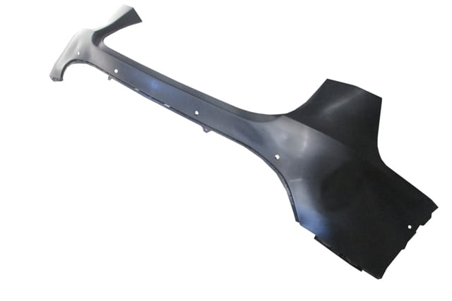 TESLA MODEL Y- 21/25; ARKA TAMPON 6 SENSÖR DELİKLİ ASTARLI/SİYAH (TW)