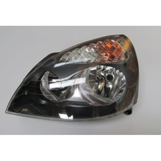 RENAULT CLIO- 2- SD/HB- 02/06; FAR LAMBASI SOL ELEKTRİKLİ/MOTORSUZ SİYAH 5FİŞLİ (H1/H7) (AYFAR) - Yedek Parça | Parça Dükkanda