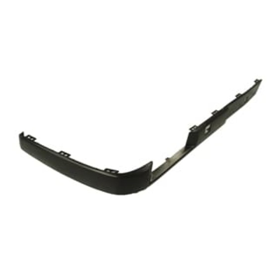 BMW 3 SERI- E30- 87/91; ÖN TAMPON BANDI SOL SİYAH (TYG)
