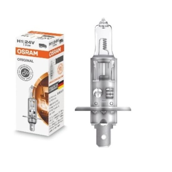 STANDART AMPUL- FAR AMPULÜ; 24V/H1 70W (64155) (DUY P14,5S) (OSRAM) - Yedek Parça | Parça Dükkanda