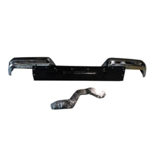 MAZDA B2500- PICK UP- 04/06; ARKA TAMPON NİKELAJLI ÜSTÜ PLASTİKLİ (BAĞLANTI AYAKLARI İLE)FPI - Yedek Parça | Parça Dükkanda