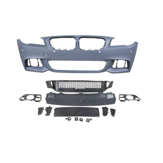 BMW 5 SERI- F10- 13/16; ÖN TAMPON ASTARL(SİS D.Lİ/IZGRALI/PLAKA PLASTİK/FAR.YIK.LI/SEN.D.)M-TECH/LCI - Yedek Parça | Parça Dükkanda