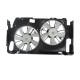 TOYOTA RAV4- 04/12; RADYATÖR VE KLİMA FAN DAVLUMBAZI KOMPLE ÇİFTLİ (5+7 KANAT) (MOTORLU) (ORİS)