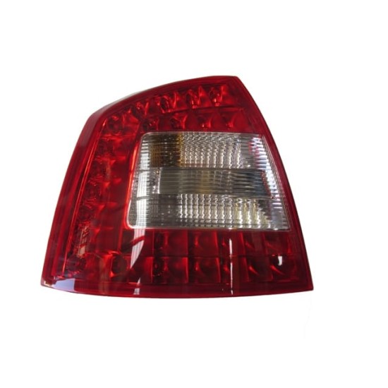 SKODA OCTAVIA- 10/12; STOP LAMBASI SOL KIRMIZI/BEYAZ LEDLİ/TESİSATLI (TW-Y) - Yedek Parça | Parça Dükkanda
