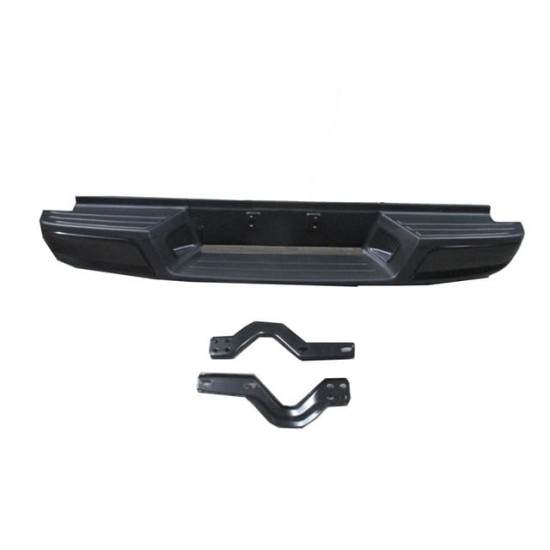 ISUZU D MAX- PICK UP- 04/07; ARKA TAMPON SİYAH (PLAKA LAMBALI (BAĞLANTI SACLARI İLE BİRLİKTE) FPI) - Yedek Parça | Parça Dükkanda
