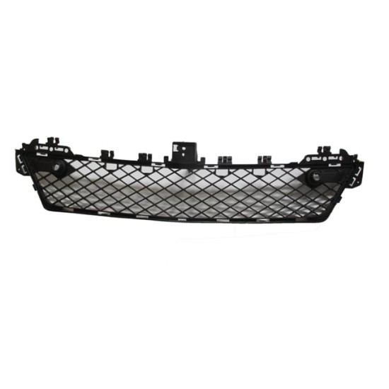 MERCEDES C CLASS- W204- 11/13; ÖN TAMPON PANJURU ORTA SENSÖR DELİKLİ (AVANTGARDE) SİYAH (TW)