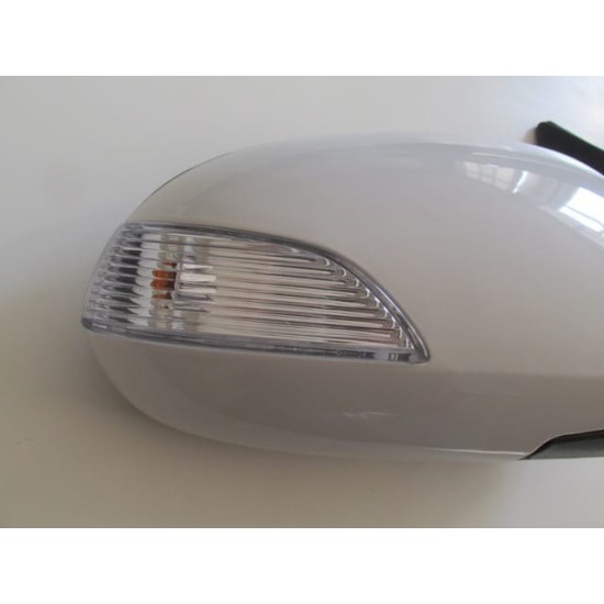 HYUNDAI I30- 07/12; KAPI AYNASI SAĞ ELEKTRİKLİ/SİNYALLİ/BEYAZ KAPAKLI(SİNYALİ KISA TİP)(5FİŞLİ)( - Yedek Parça | Parça Dükkanda
