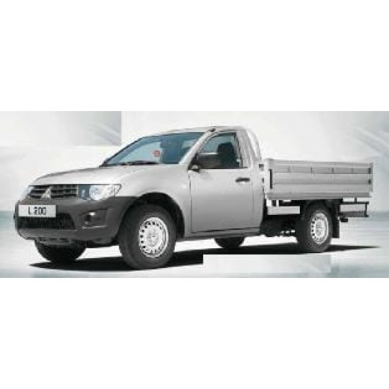 MITSUBISHI L200- PICK UP- 10/13; ÖN TAMPON (SİS DELİKLİ/TAMPON PANJURLU (4X2 TEK KABİN) (TYG) - Yedek Parça | Parça Dükkanda