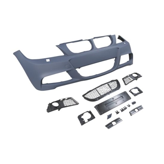 BMW 3 SERI- E90- 09/11; ÖN TAMPON ASTARLI (SİSLİ/F.YIK.LI/SİS KAPAKLI/IZGARALI/PLAKA PLS) M-TECH/LCI - Yedek Parça | Parça Dükkanda