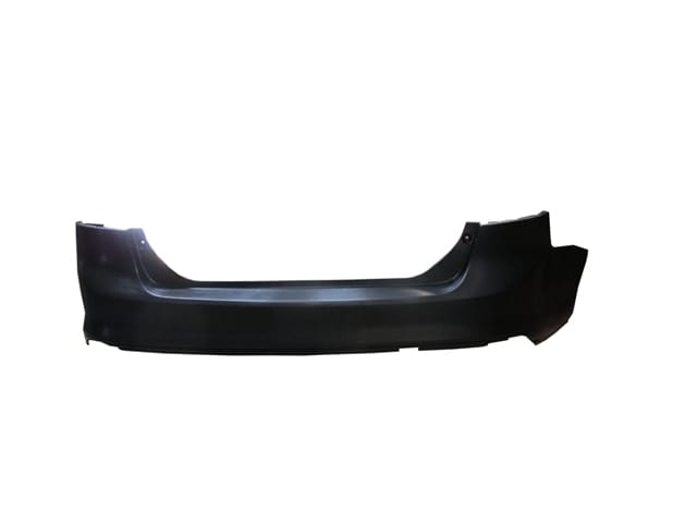 FORD FOCUS- SD- 12/14; ARKA TAMPON SİYAH KARLIKSIZ (TW)