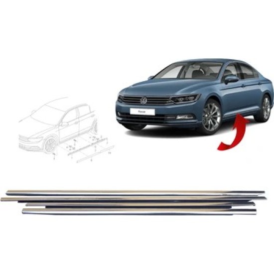 KAPI ÇITA TAKIMI KROMLU SET PASSAT 2015>> - Yedek Parça | Parça Dükkanda