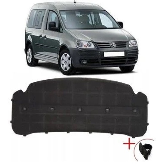 MOTOR KAPUT KEÇESİ KLİPSLİ 1.Kalite-CADDY 2004-2011 - Yedek Parça | Parça Dükkanda