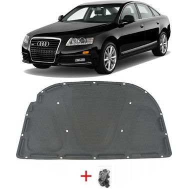MOTOR KAPUT KEÇESİ KLİPSLİ 1.Kalite-AUDİ A6 2005-2011