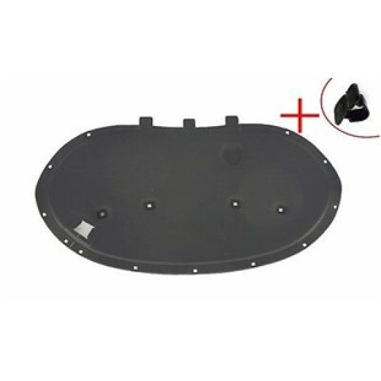 MOTOR KAPUT KEÇESİ KLİPSLİ 1.Kalite-PASSAT 2011-2014 - Yedek Parça | Parça Dükkanda