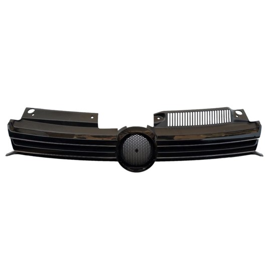 ÖN PANJUR ÇİFT KROM ÇİZGİLİ PARLAK SİYAH GOLF6 2009-2013 - Yedek Parça | Parça Dükkanda