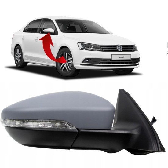 AYNA KOMPLE SAG KATLANIR 8 PİN JETTA 2011-2015 - Yedek Parça | Parça Dükkanda