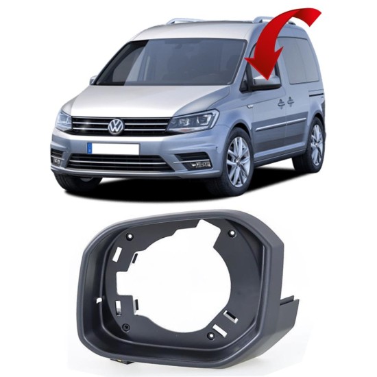 AYNA KAPAGI ÇERÇEVESİ SOL CADDY 2015>> - Yedek Parça | Parça Dükkanda