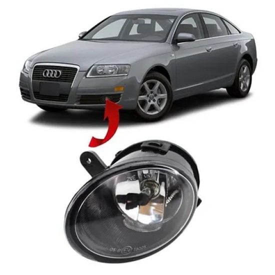 SİS FARI SOL YUVARLAK AUDİ A6 2005-2008 - Yedek Parça | Parça Dükkanda