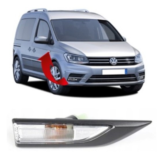 ÇAMURLUK SİNYALİ SİYAH SAG  AMPÜLLÜ DUYLU CADDY 2016-2020 - Yedek Parça | Parça Dükkanda