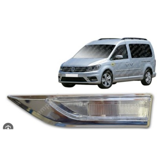 ÇAMURLUK SİNYALİ KROM SOL  AMPÜLLÜ DUYLU  CADDY 2016-2020 - Yedek Parça | Parça Dükkanda