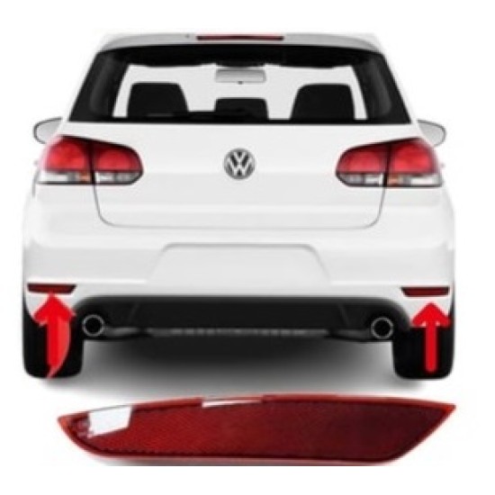 REFLEKTÖR ARKA TAMPON SOL GOLF6 2009-2011 - Yedek Parça | Parça Dükkanda