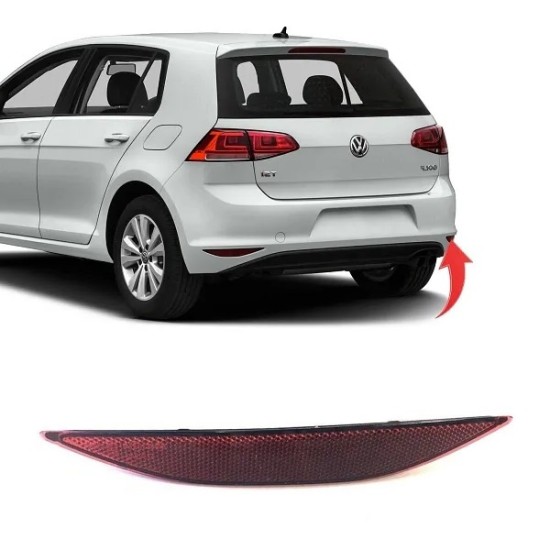 REFLEKTÖR ARKA TAMPON KARARTILMIS SAG GOLF7 2013-2017 - Araba Yedek Parça | Parça Dükkanda