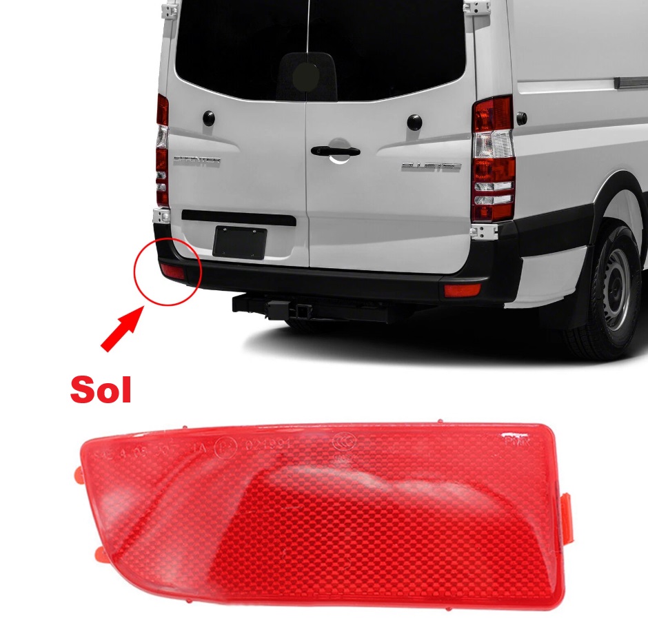 REFLEKTÖR ARKA TAMPON SOL CRAFTER/SPRİNTER 2006-2016
