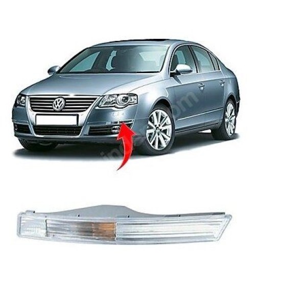 SİNYAL LAMBASI TAMPON SOL BEYAZ PASSAT 2005-2010 - Yedek Parça | Parça Dükkanda