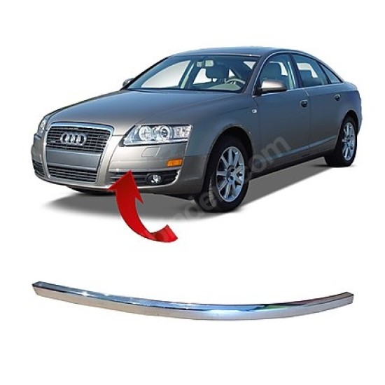 ÖN TAMPON SÜS CITASI SOL AUDİ A6 2005-2009 - Yedek Parça | Parça Dükkanda