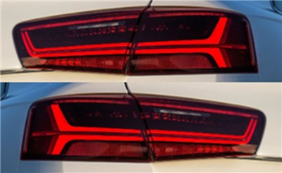 STOP LAMBASI KAYAR LED SAG SOL SET A6 S6 2015-2018 TAK ÇALIŞTIR SOKETLER ÜZERİNDE