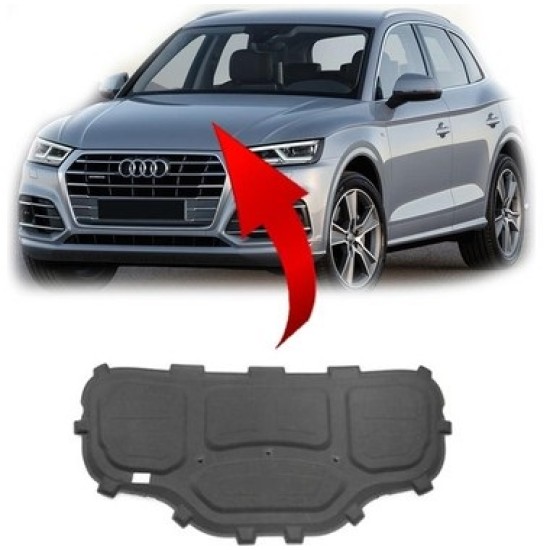 MOTOR KAPUT KEÇESİ KLİPSLİ 1.Kalite-Q5 2017-2024 - Yedek Parça | Parça Dükkanda