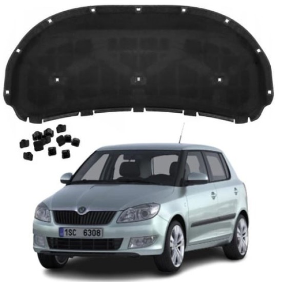 MOTOR KAPUT KEÇESİ KLİPSLİ 1.Kalite-FABİA ROOMSTAR 2007-2015 - Yedek Parça | Parça Dükkanda