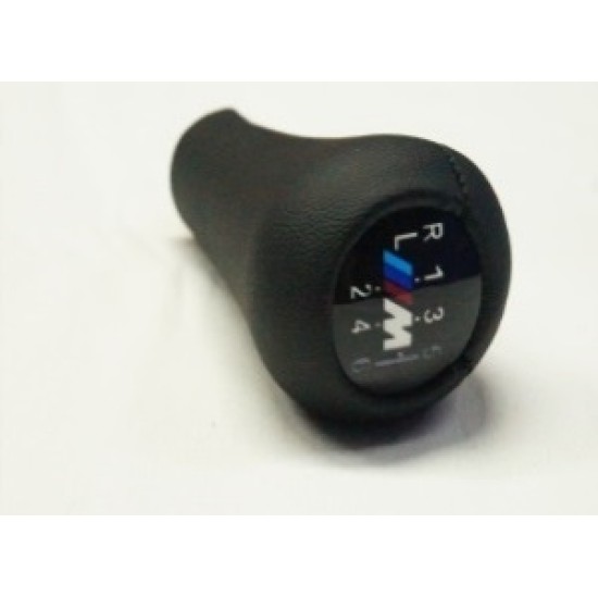 VİTES TOPUZU BMW M POWER 6 VİTES E30/34/36/39/46/60/62/90/92 SİYAH DERİ - Yedek Parça | Parça Dükkanda