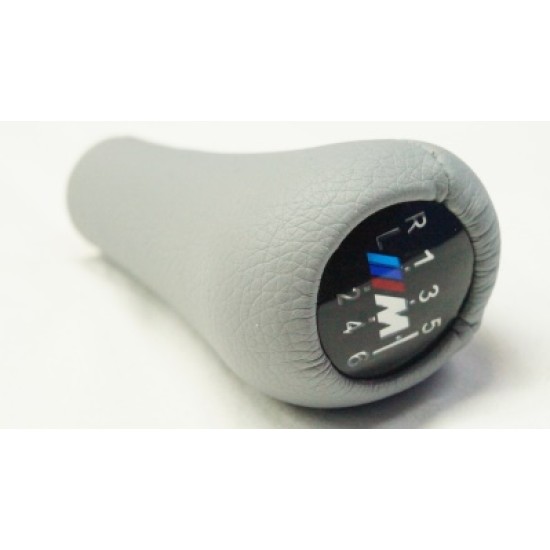 VİTES TOPUZU BMW M POWER 6 VİTES E30/34/36/39/46/60/62/90/92 GRİ DERİ - Yedek Parça | Parça Dükkanda